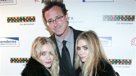 olsen twins and bob saget|The Touching Words The Olsen Twins Had For Full。